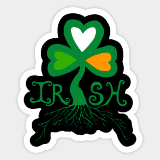 My Irish Heritage Roots Sticker